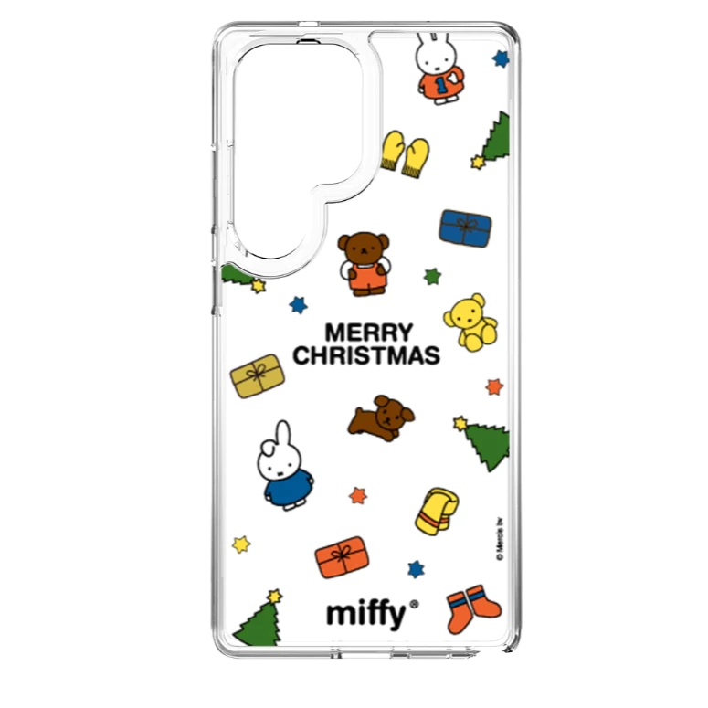 Clear Shockproof Printed Case for Samsung S25 Ultra – Miffy015