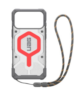 UAG Clear Pathfinder MagSafe Bundle Active Lava Lanyard 17 Pro Max