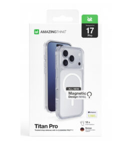 AMAZINGthing Titan Pro – Shockproof Clear Case with MagSafe for iPhone 17 Pro / 17 Pro Max