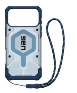 Alternative view of UAG Clear Pathfinder MagSafe Bundle Active Lava Lanyard 17 Pro Max