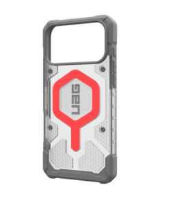 UAG Clear Pathfinder MagSafe Bundle Active Lava Lanyard 17 Pro Max - Image 8