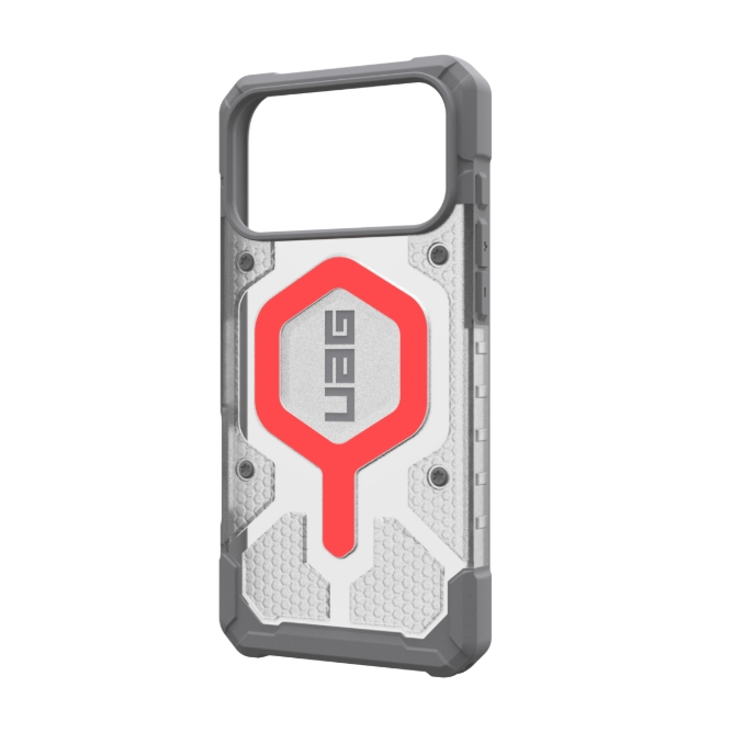 UAG Clear Pathfinder MagSafe Bundle Active Lava Lanyard 17 Pro Max - Image 8