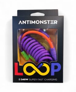 Alternative view of ANTIMONSTER LOOP USB-C to USB-C Cable สายชาร์จ (USB-C to USB-C | PD | 1.5M | 240W)